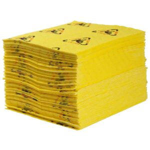 Paños Absorbentes para Químicos (Pack Amarillo)
